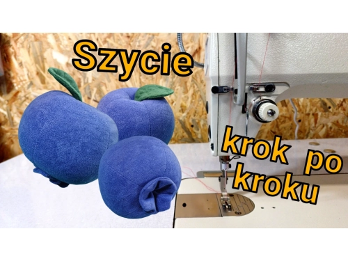 Jagody - uszyj własne jagódki
